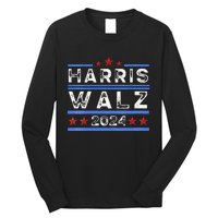 Harris. Obviously. A Vote For 2024 President Kamala Harris Long Sleeve Shirt