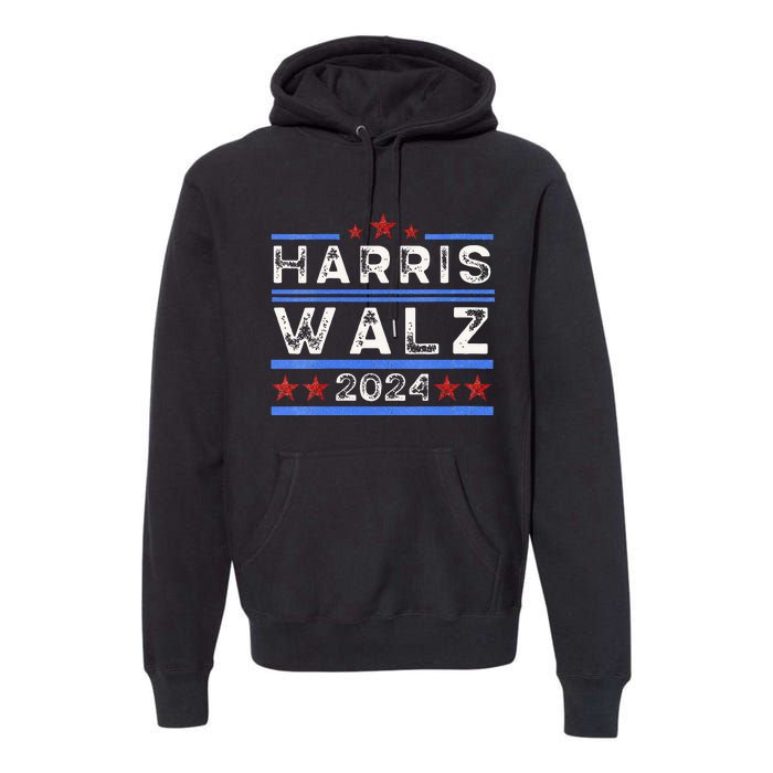 Harris. Obviously. A Vote For 2024 President Kamala Harris Premium Hoodie