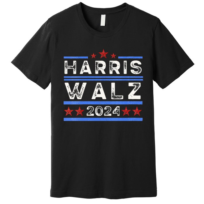 Harris. Obviously. A Vote For 2024 President Kamala Harris Premium T-Shirt