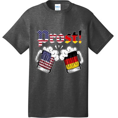 Happy Oktoberfest American German Munich Flag Prost T-Shirt