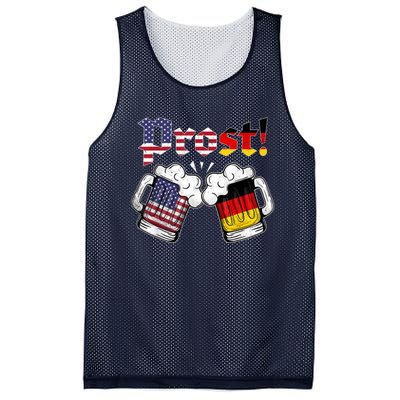 Happy Oktoberfest American German Munich Flag Prost Mesh Reversible Basketball Jersey Tank