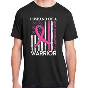 Husband Of A Warrior Breast Cancer Awareness  Support Squad Adult ChromaSoft Performance T-Shirt