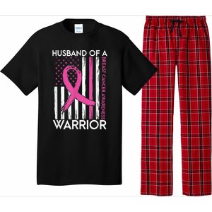 Husband Of A Warrior Breast Cancer Awareness  Support Squad Pajama Set