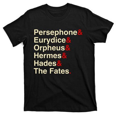 Hades Orpheus And Eurydice Musical Theatre T-Shirt