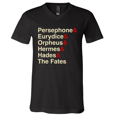 Hades Orpheus And Eurydice Musical Theatre V-Neck T-Shirt