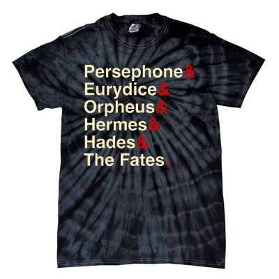 Hades Orpheus And Eurydice Musical Theatre Tie-Dye T-Shirt