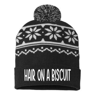 Hair On A Biscuit USA-Made Snowflake Beanie