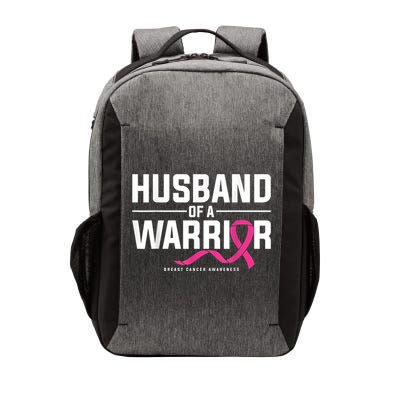 Husband Of A Warrior Breast Cancer Awareness Vector Backpack