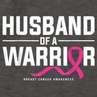 Husband Of A Warrior Breast Cancer Awareness Vector Backpack