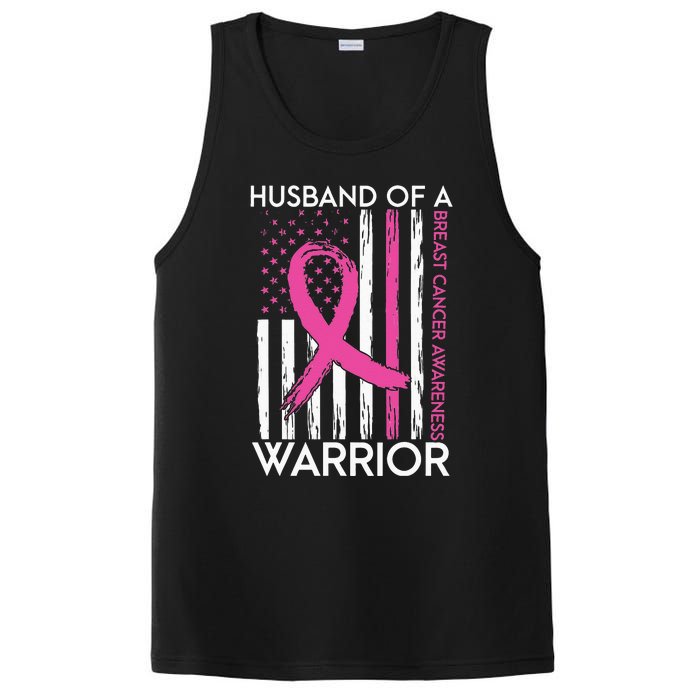 Husband Of A Warrior Breast Cancer Awareness Support Squad PosiCharge Competitor Tank