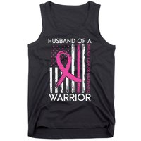 Husband Of A Warrior Breast Cancer Awareness Support Squad Tank Top