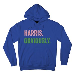 Harris Obviously A Vote For 2024 President Kamala Harris Gift Hoodie