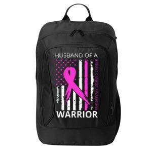 Husband Of A Warrior Breast Cancer Awareness City Backpack