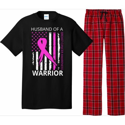 Husband Of A Warrior Breast Cancer Awareness Pajama Set