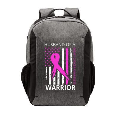 Husband Of A Warrior Breast Cancer Awareness Vector Backpack