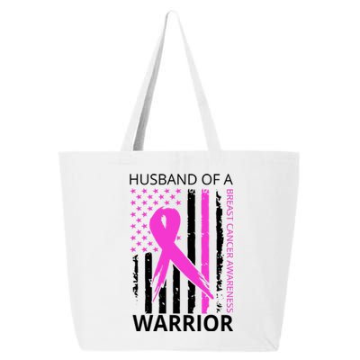 Husband Of A Warrior Breast Cancer Awareness 25L Jumbo Tote