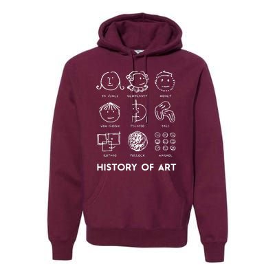 History Of Art For Teachers Students Premium Hoodie