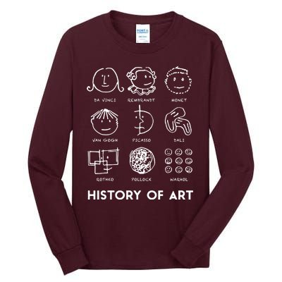 History Of Art For Teachers Students Tall Long Sleeve T-Shirt