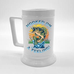 Hooked On A Feeling, Fishing Fisherman Beer Stein