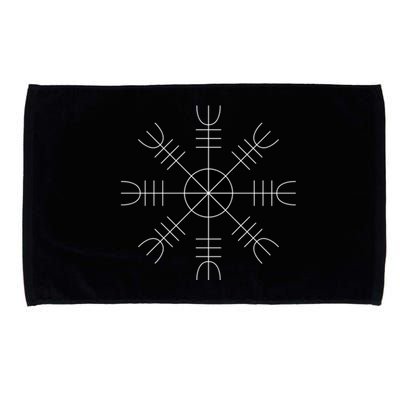 Helm Of Awe Asatru Gift Microfiber Hand Towel