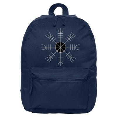 Helm Of Awe Asatru Gift 16 in Basic Backpack