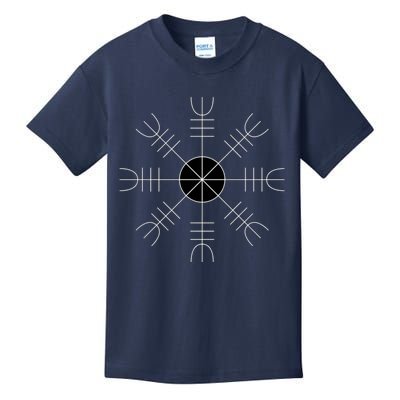 Helm Of Awe Asatru Gift Kids T-Shirt