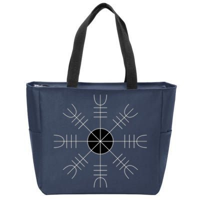 Helm Of Awe Asatru Gift Zip Tote Bag