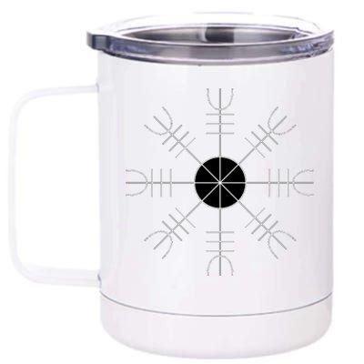 Helm Of Awe Asatru Gift 12 oz Stainless Steel Tumbler Cup