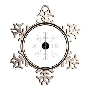 Helm Of Awe Asatru Gift Metallic Star Ornament