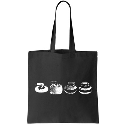 History Of A Curling Stone Funny Sports Gift Bag