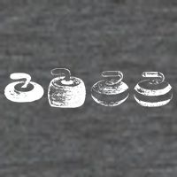 History Of A Curling Stone Funny Sports Gift Premium T-Shirt
