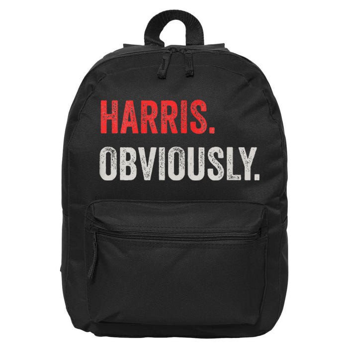 Harris Obviously A Vote For 2024 16 in Basic Backpack