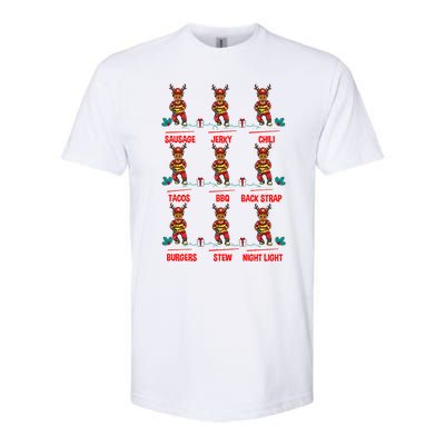 Hunter Of All Santa's Fire Reindeers Funny Deer Xmas Gift Cute Gift Softstyle CVC T-Shirt