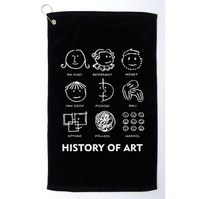 History Of Ar Gift Platinum Collection Golf Towel