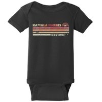 Harris. Obviously. A Vote For 2024 President Kamala Harris Baby Bodysuit