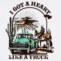 Heart of a Cowboy Western Country Music Vibes Women's V-Neck T-Shirt