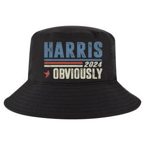 Harris Obviously A Vote For 2024 President Kamala Harris Cool Comfort Performance Bucket Hat