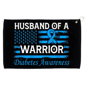 Husband of a warrior diabetes awareness Grommeted Golf Towel