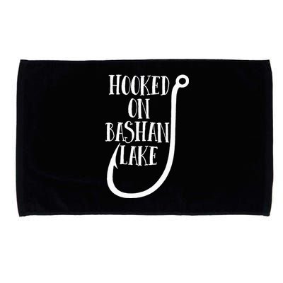 Hooked On Bashan Lake Connecticut Microfiber Hand Towel