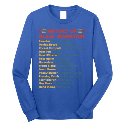 History Of Black Inventors Black History Gift Long Sleeve Shirt