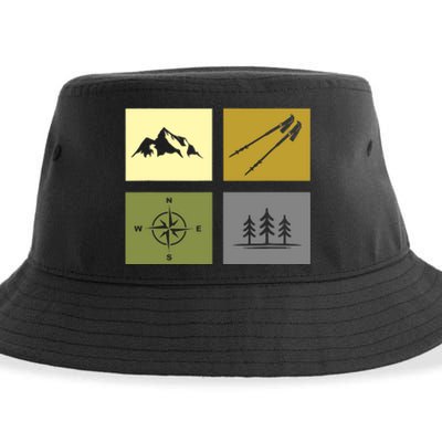 Hiking Outdoor Backpacking Hiking Sustainable Bucket Hat