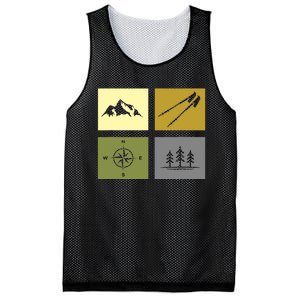 Hiking Outdoor Backpacking Hiking Mesh Reversible Basketball Jersey Tank