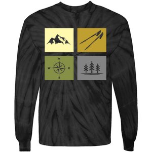 Hiking Outdoor Backpacking Hiking Tie-Dye Long Sleeve Shirt