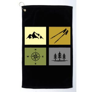 Hiking Outdoor Backpacking Hiking Platinum Collection Golf Towel