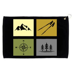 Hiking Outdoor Backpacking Hiking Grommeted Golf Towel