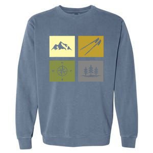 Hiking Outdoor Backpacking Hiking Garment-Dyed Sweatshirt