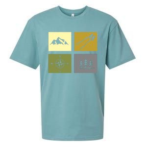 Hiking Outdoor Backpacking Hiking Sueded Cloud Jersey T-Shirt