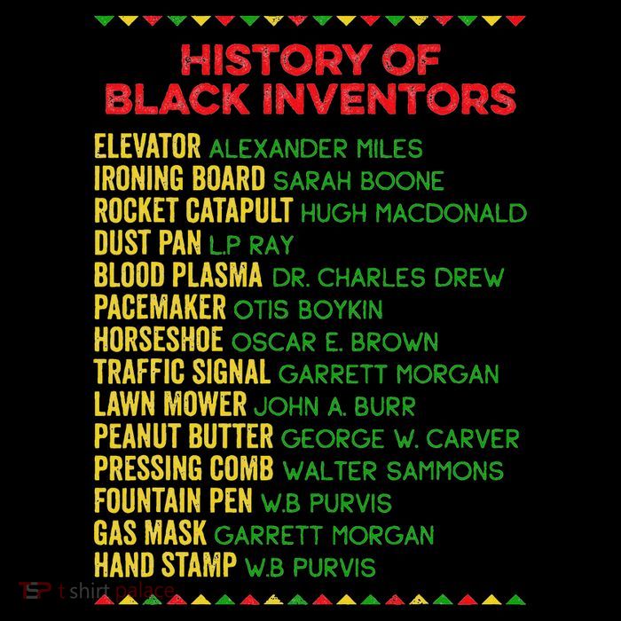 History Of Black Inventors Black History Month Drawstring Bag
