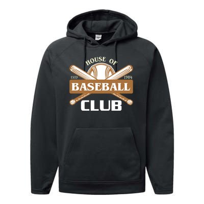 House Of Baseball Club Performance Fleece Hoodie