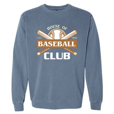 House Of Baseball Club Garment-Dyed Sweatshirt